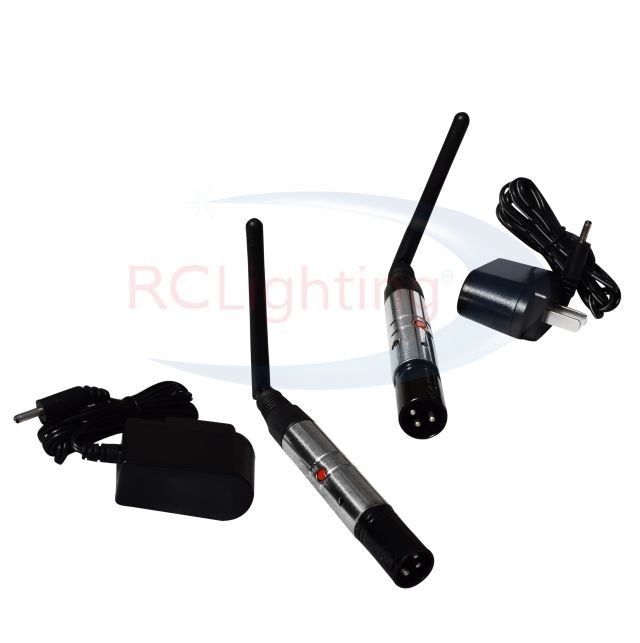 DMX INALAMBRICO-TRASMISOR RECEPTOR