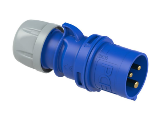 CEE-Stecker 32A 3p 6h IP44/IP54 SHARK