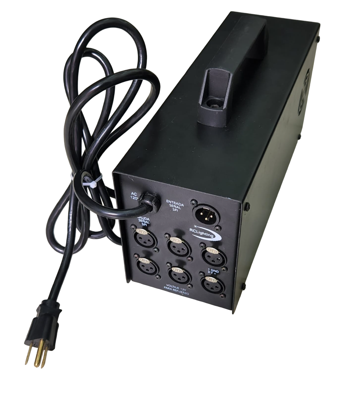 CAJA CON FUENTE PARA TUBOS DE PIXEL