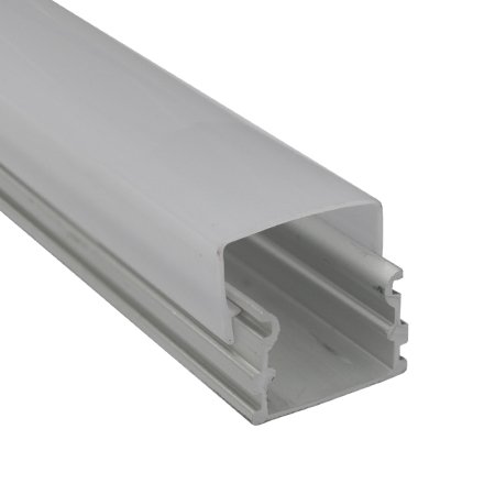 PERFIL ALUMINIO RECTANGULAR 21 X 13.5 mm X 3 mts