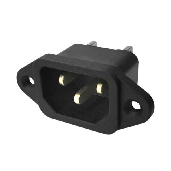  Conector C14 Toma Corriente, Entrada de Alimentacion Macho 3 Pines para 