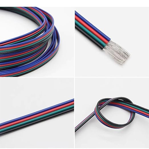 Cable RGB 4 Hilos Calibre 22 (RGB-4H)