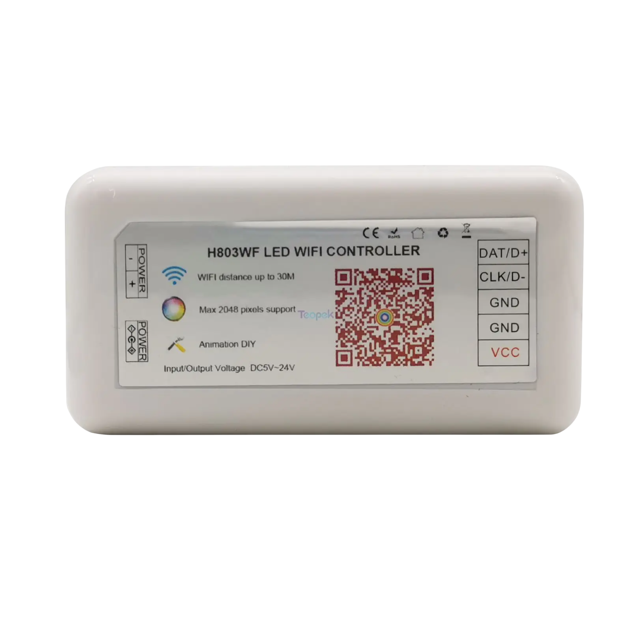 Controlador LED H803 a Todo Color con WiFi