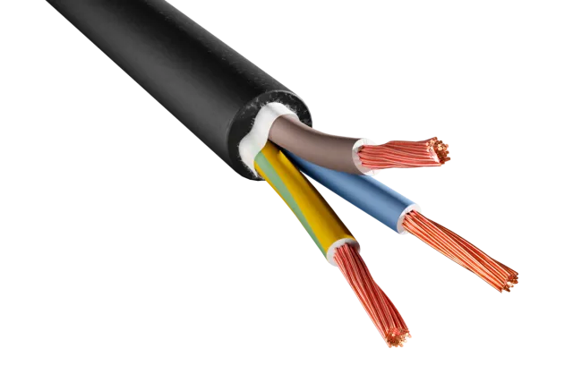 Cable RV-K Clase 5 0,6/1 kV 90°C 3G X 14AWG (2.5 mm2)