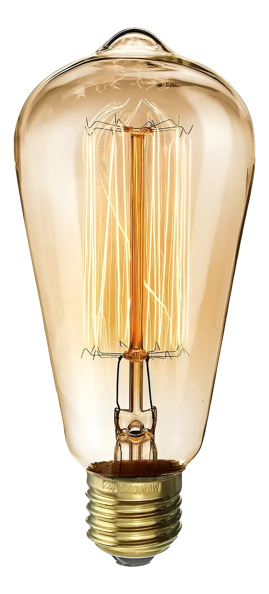Foco Vintage Edison   Luz Cálida Incandescente