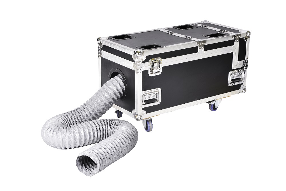 Máquina de niebla baja en agua