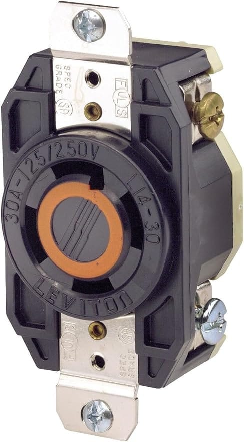 Contacto Fijo Media Vta - Leviton 2710