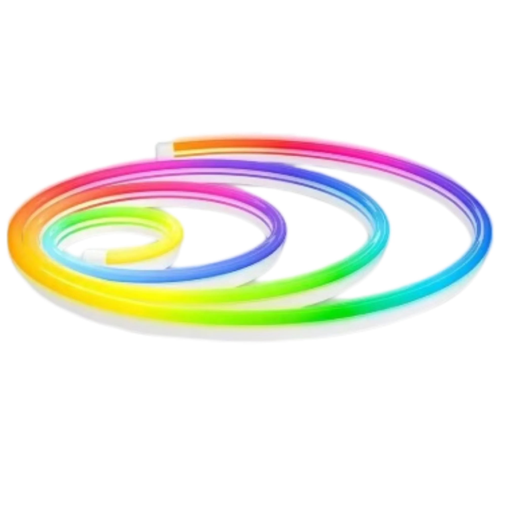 Neón Flex LED RGB 180° SPI Inteligente 12V – 60 LED/m (IP67)
