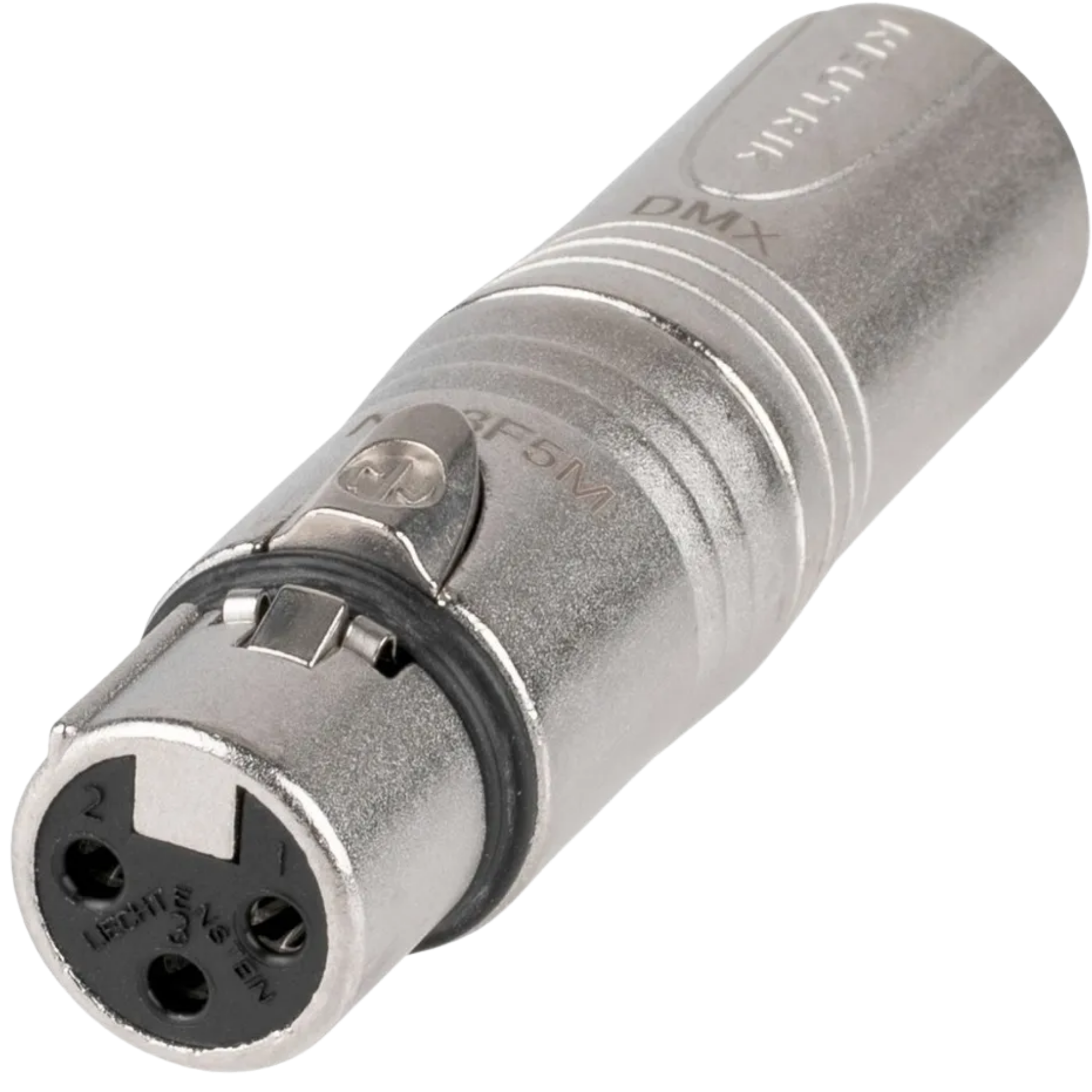 Adaptador Neutrik Xlr 3p Hembra A Xlr 5p Macho Na3f5m