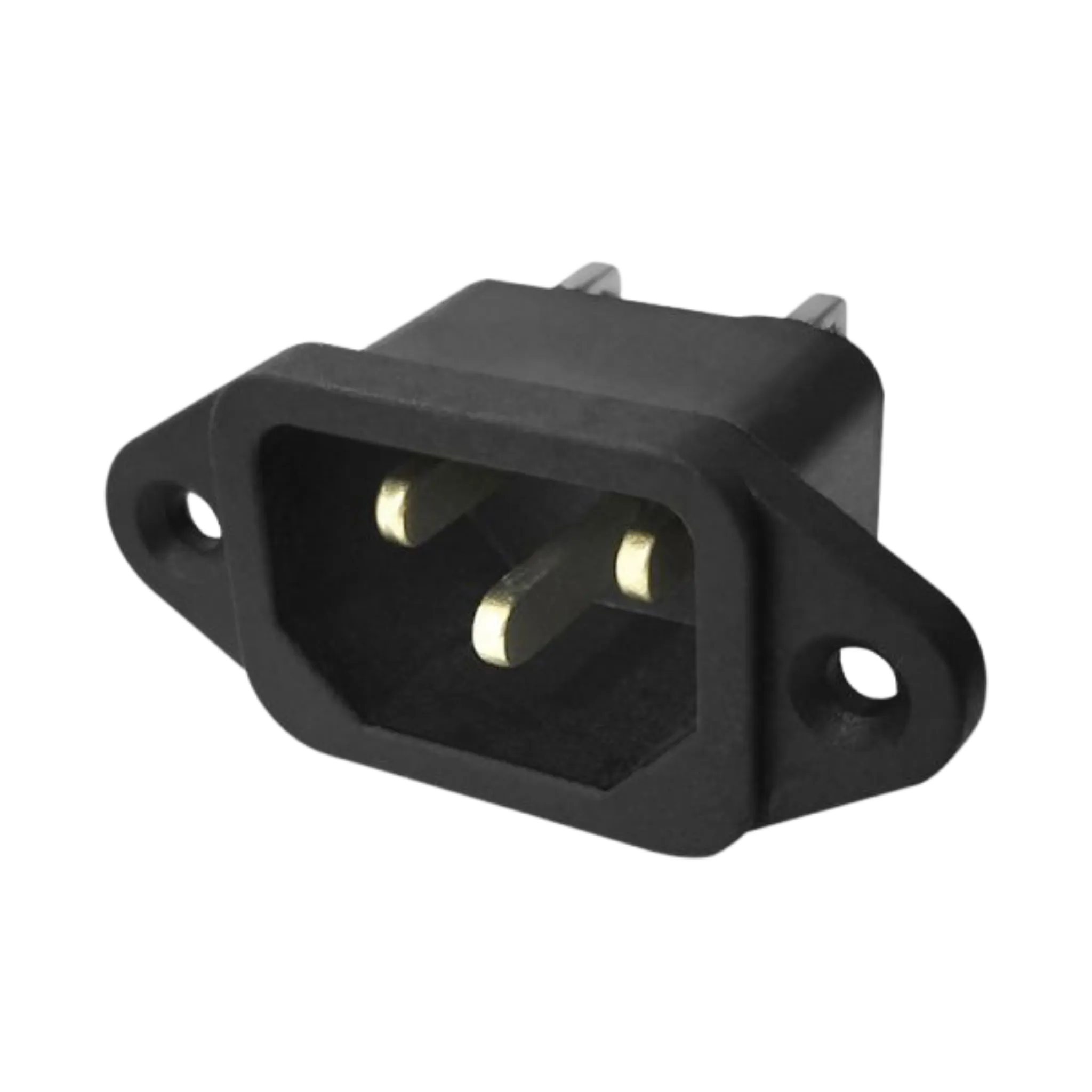  Conector C14 Toma Corriente, Entrada de Alimentacion Macho 3 Pines para 