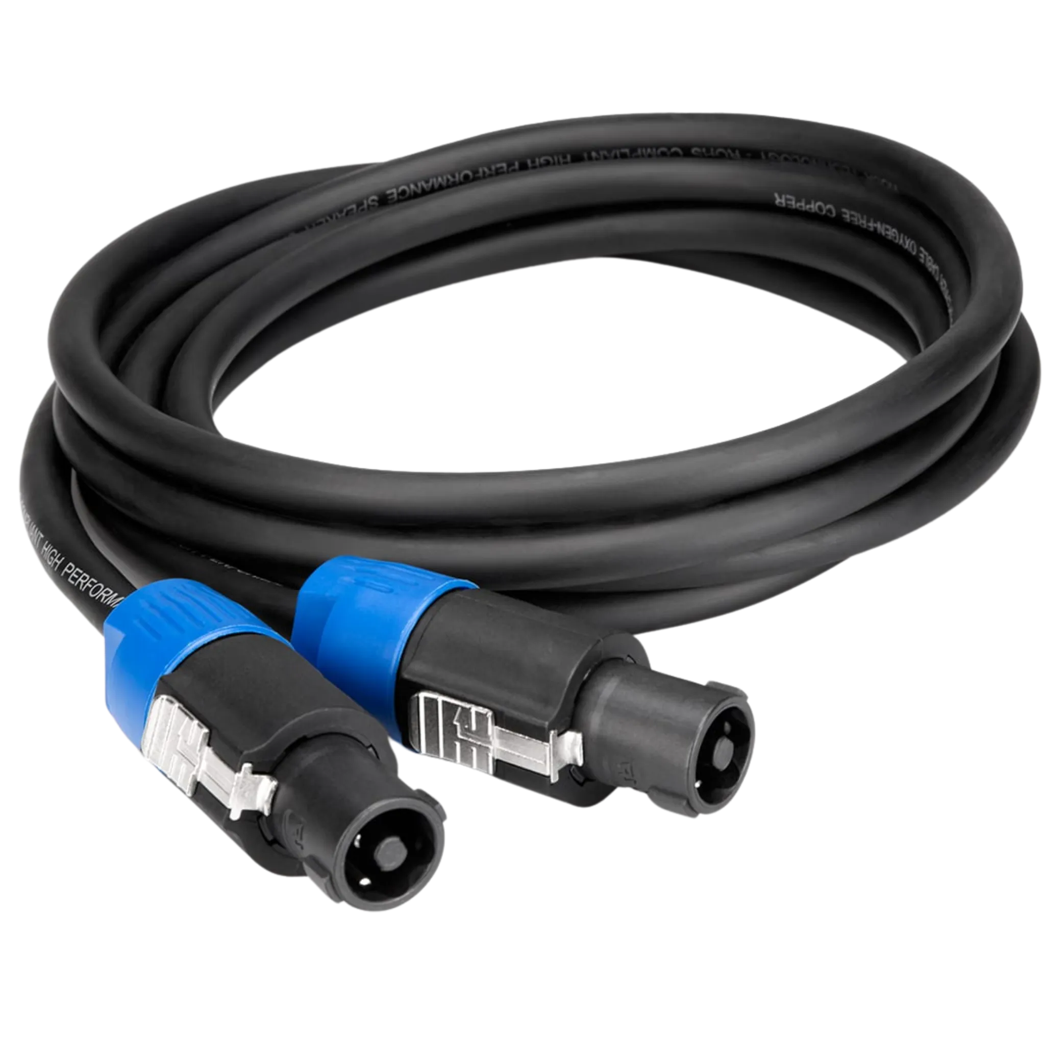 Cable para Bocina Profesional 14 AWG OFC con Conectores REAN – Alta Fidelidad RCL Pro