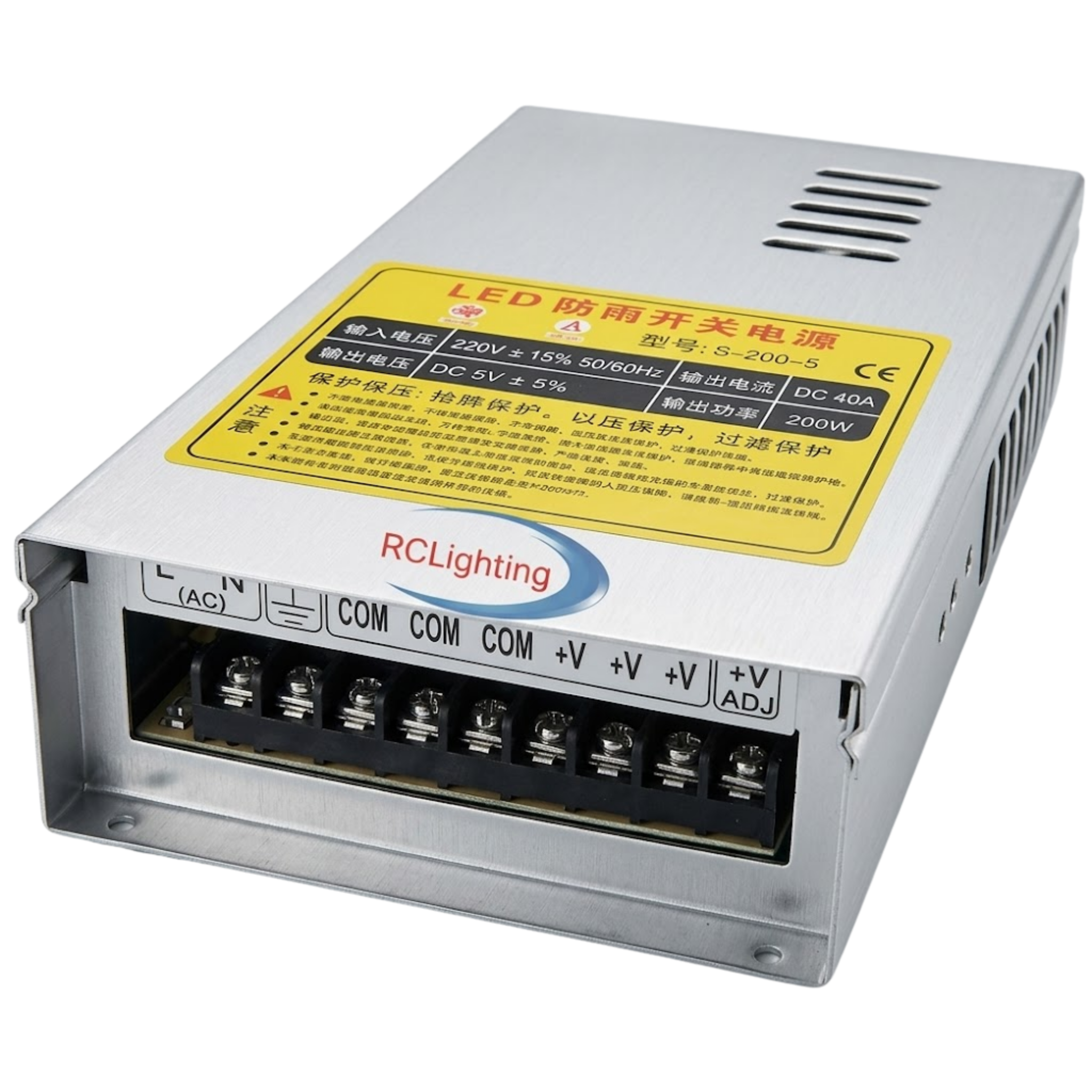 FUENTE 5V 40A 200W