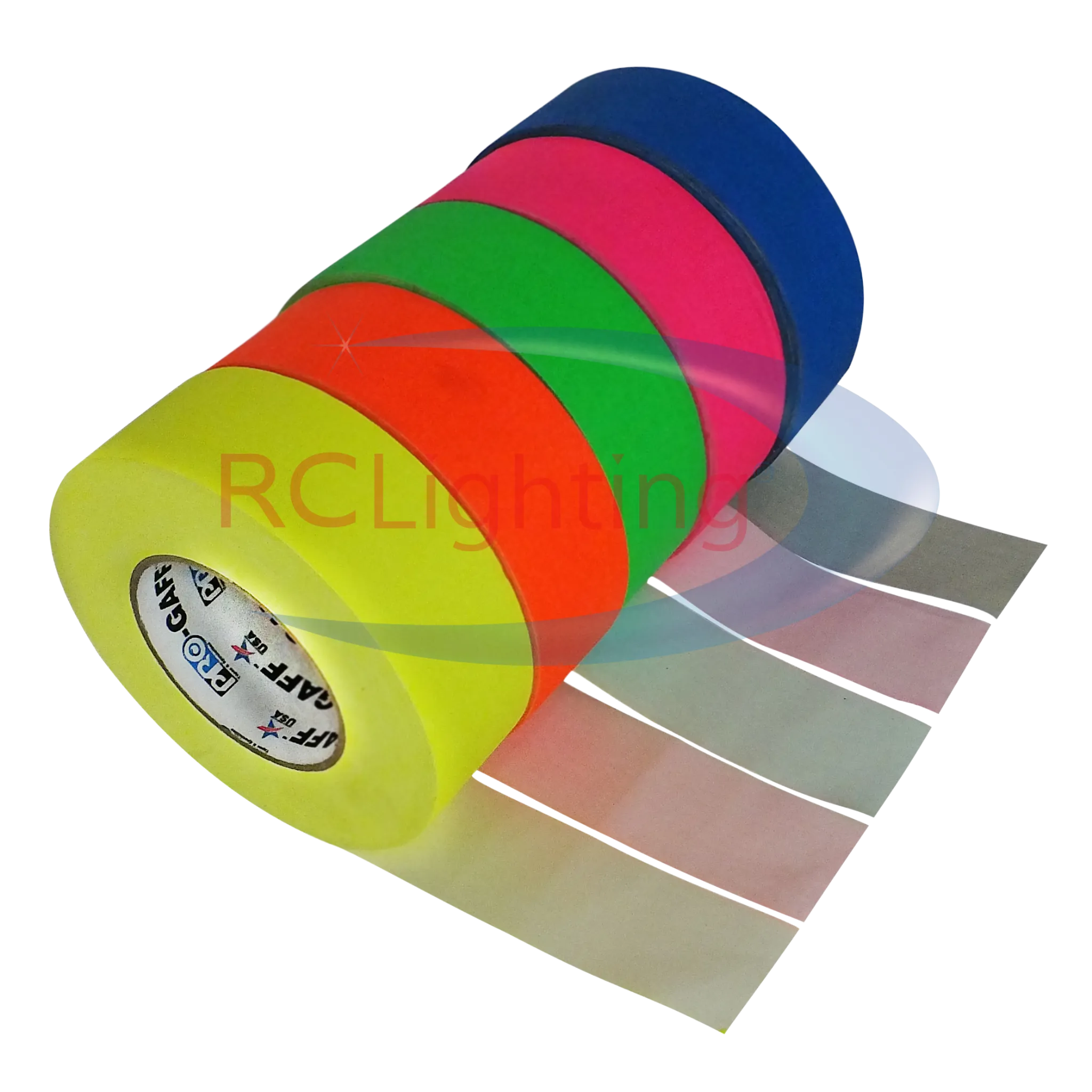 CINTA GAFFER FLUORESCENTE