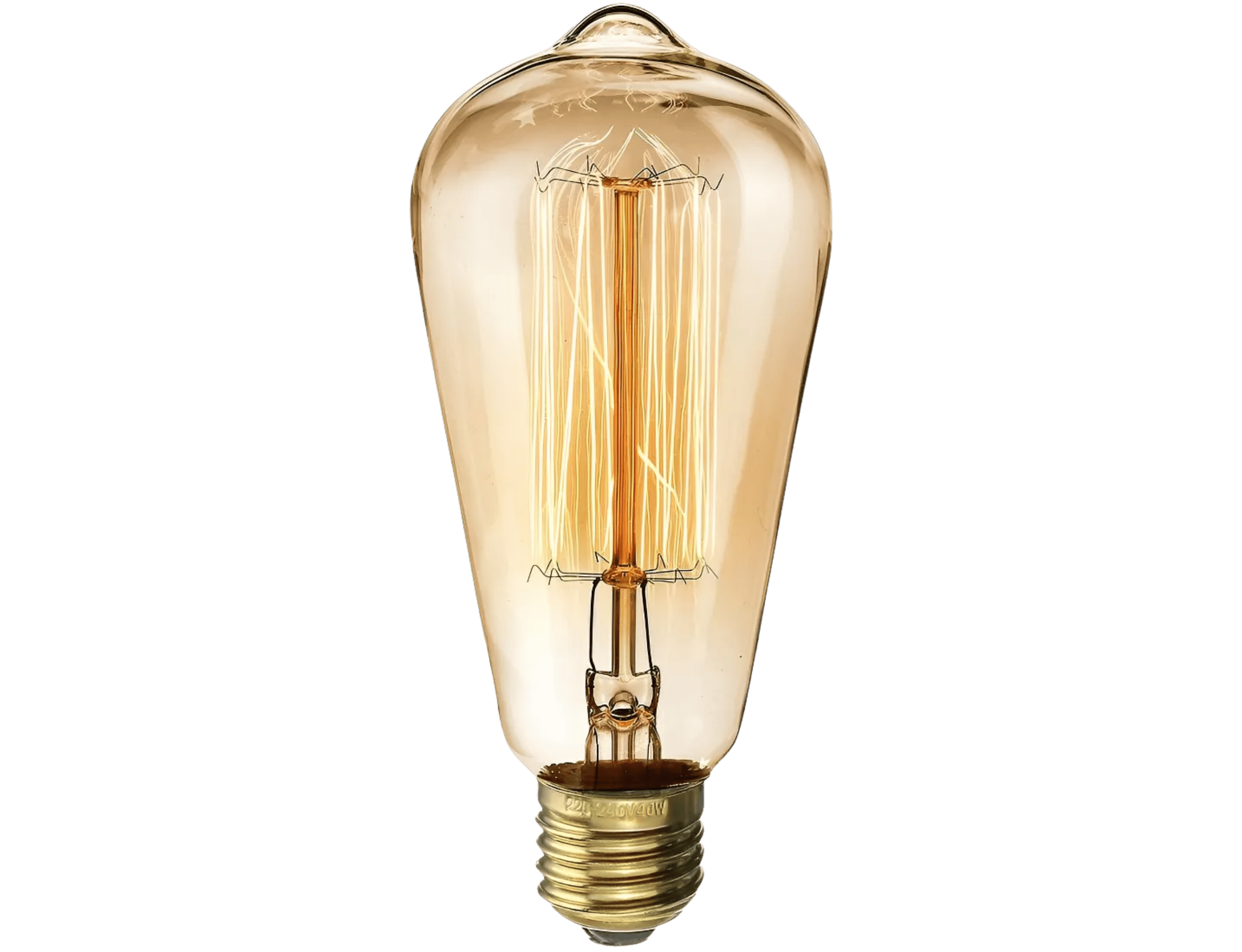 Foco Vintage Edison   Luz Cálida Incandescente