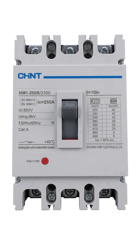 Interruptores Termomagnéticos 125A y 200A 3P LS Electric Metasol 37kA