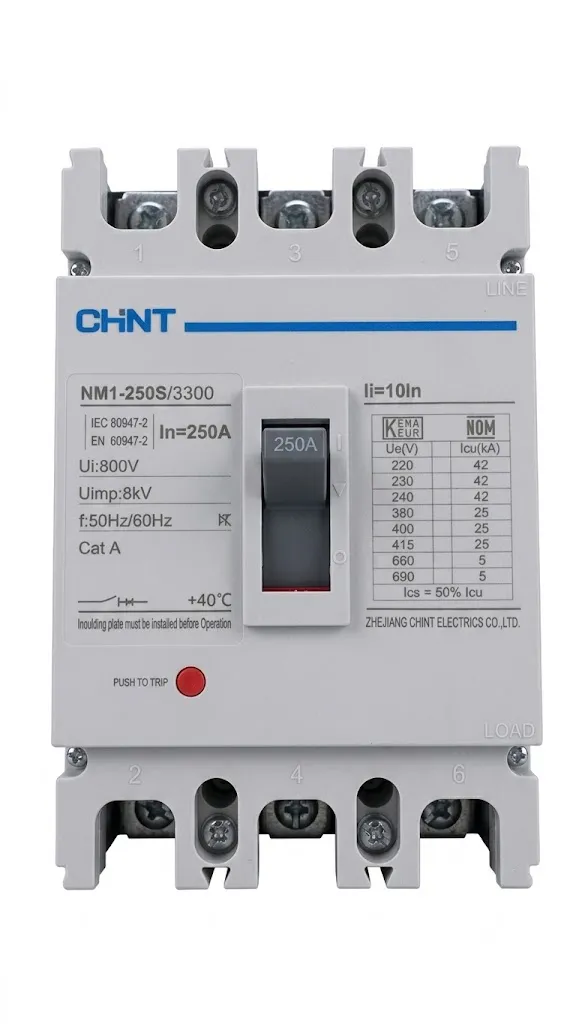 Interruptores Termomagnéticos 125A y 200A 3P LS Electric Metasol 37kA